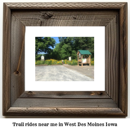 trail rides near me in West Des Moines, Iowa